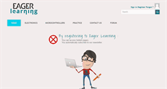 Desktop Screenshot of eagerlearning.org